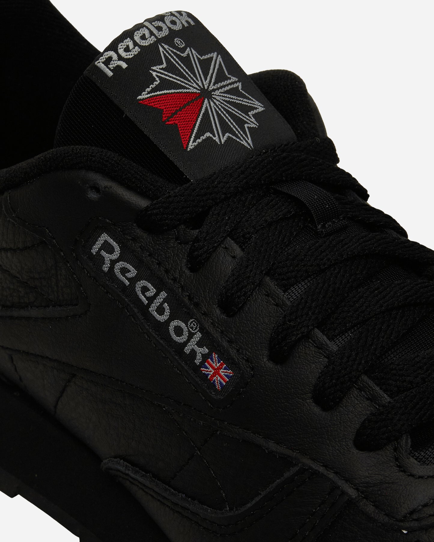 Reebok Classic Leather Cblack/Cblack/Pugry5 Sneakers Low 100008494 494