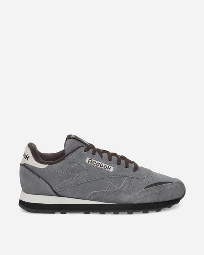 Reebok Classic Leather Premium Grey Suede Sneakers Low 100260253 0900