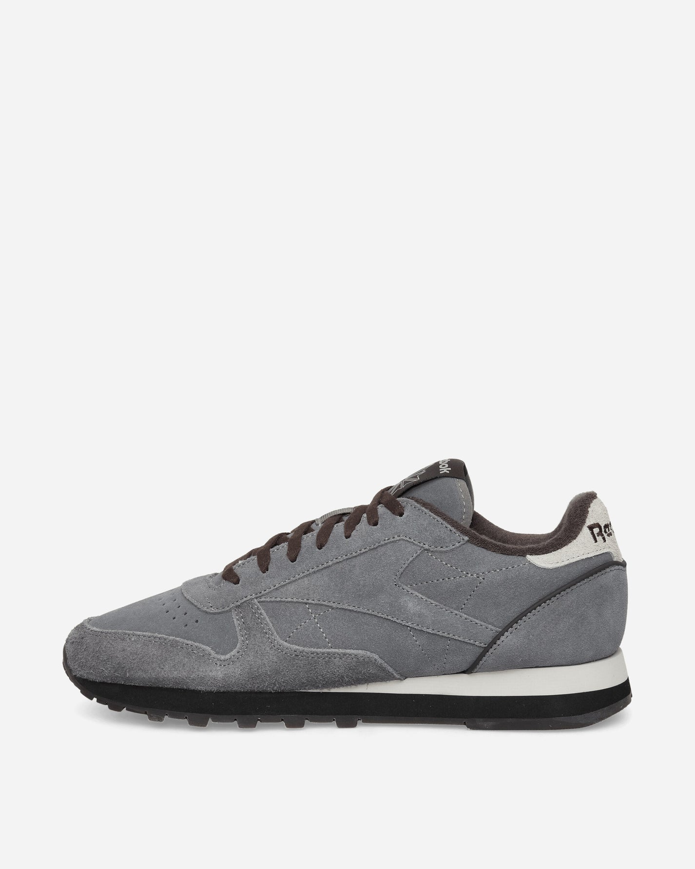 Reebok Classic Leather Premium Grey Suede Sneakers Low 100260253 0900