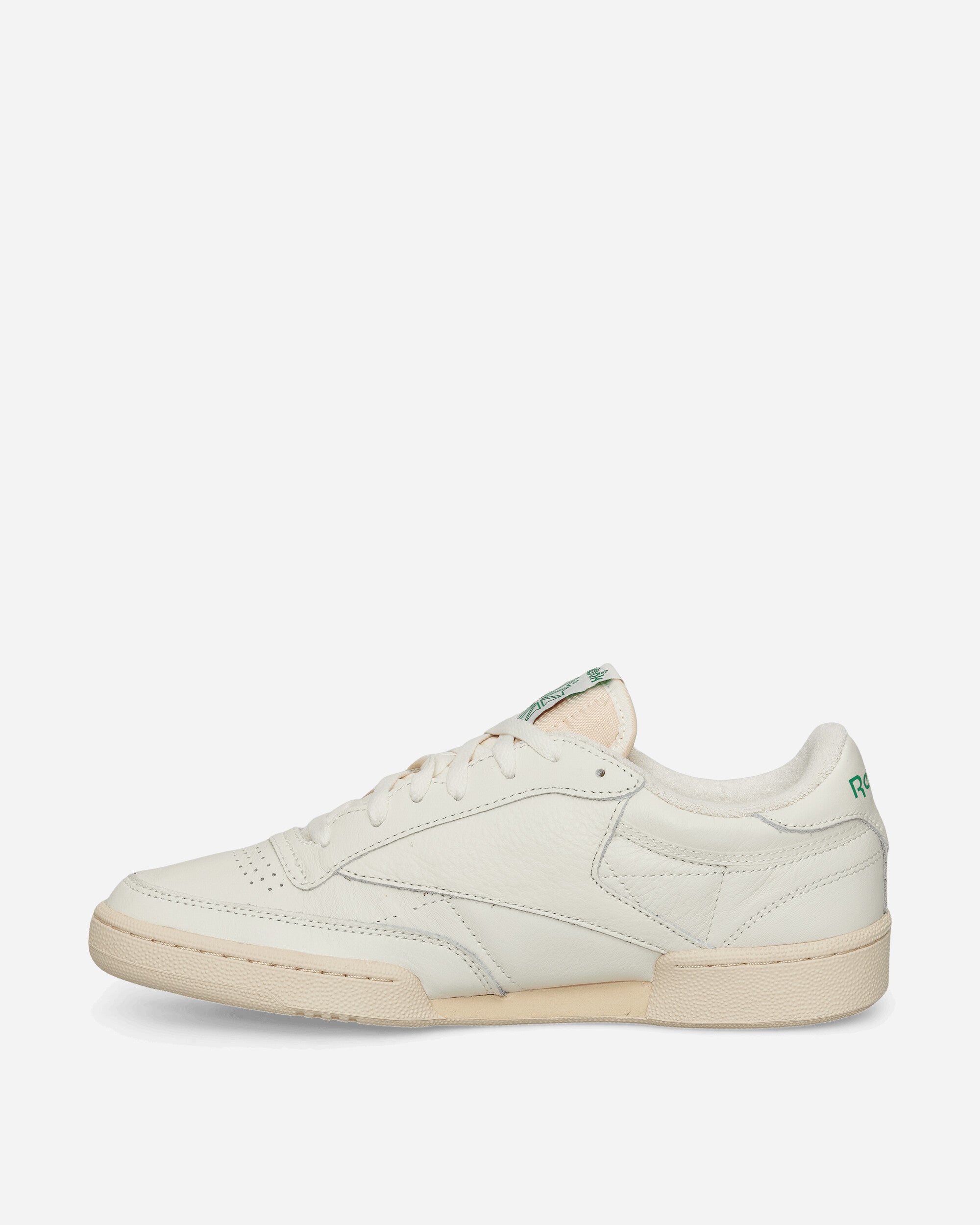 Reebok Club C 85 Vintage Top-Chalk/PaperWht/GlenGreen Sneakers Low 100000317 317