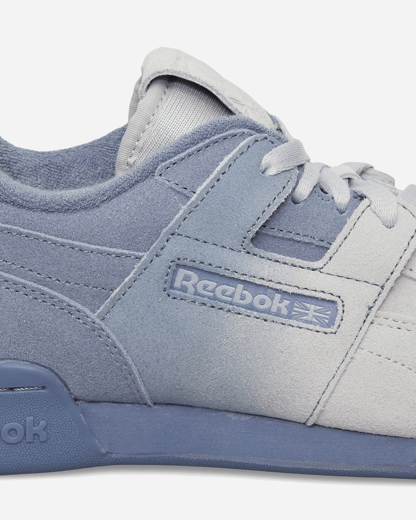 Reebok Workout Plus Og Blue Gradient Suede Sneakers Low 100260290 4500