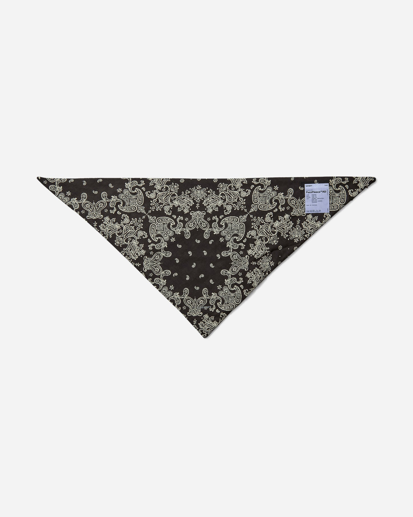 Satisfy FuzzFleece AD Bandana Black Gloves and Scarves Bandanas 34000 00000