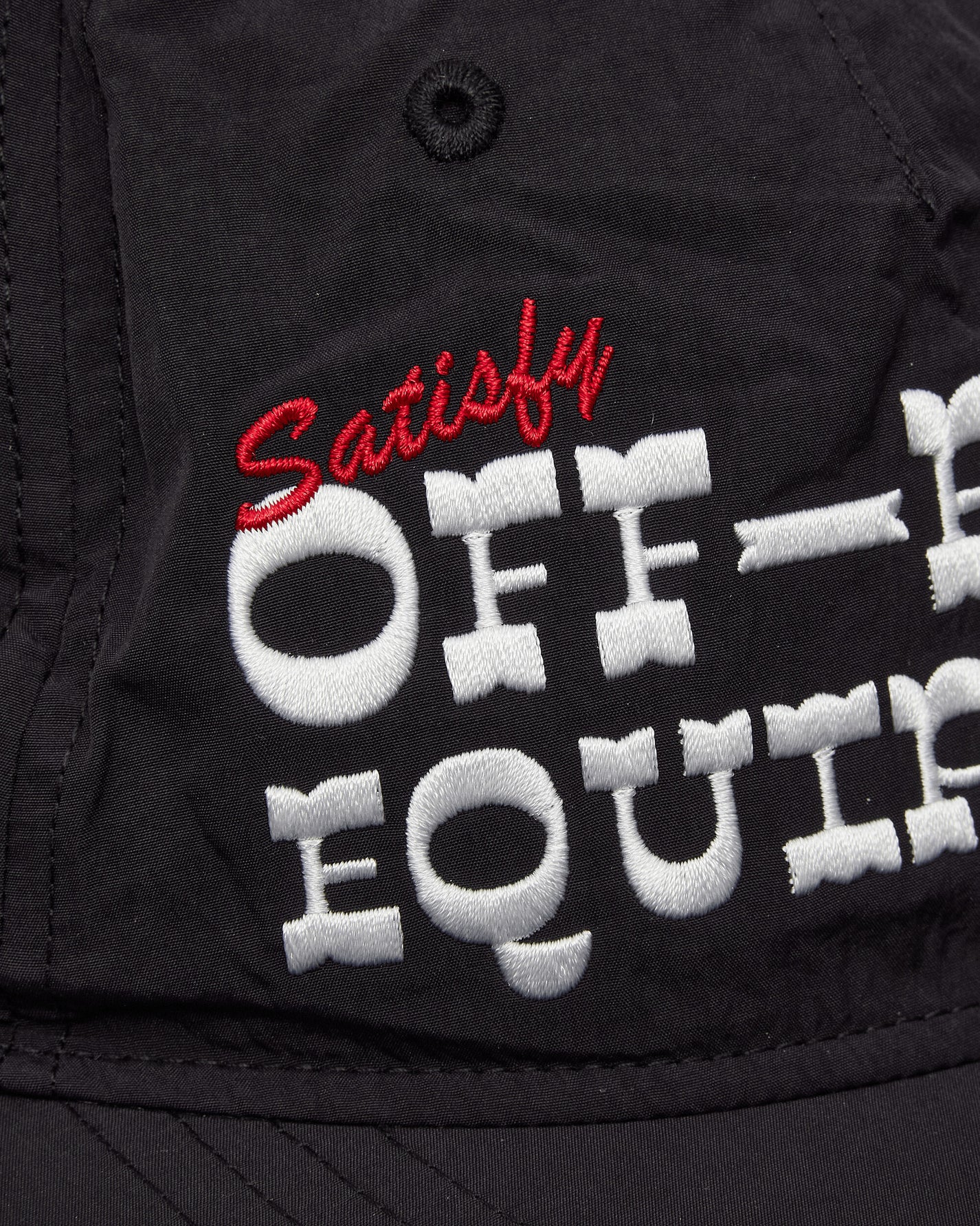 Satisfy Flitesilk 5 Panel Pinch Cap Black OFF ROAD Hats Caps 31025 00018