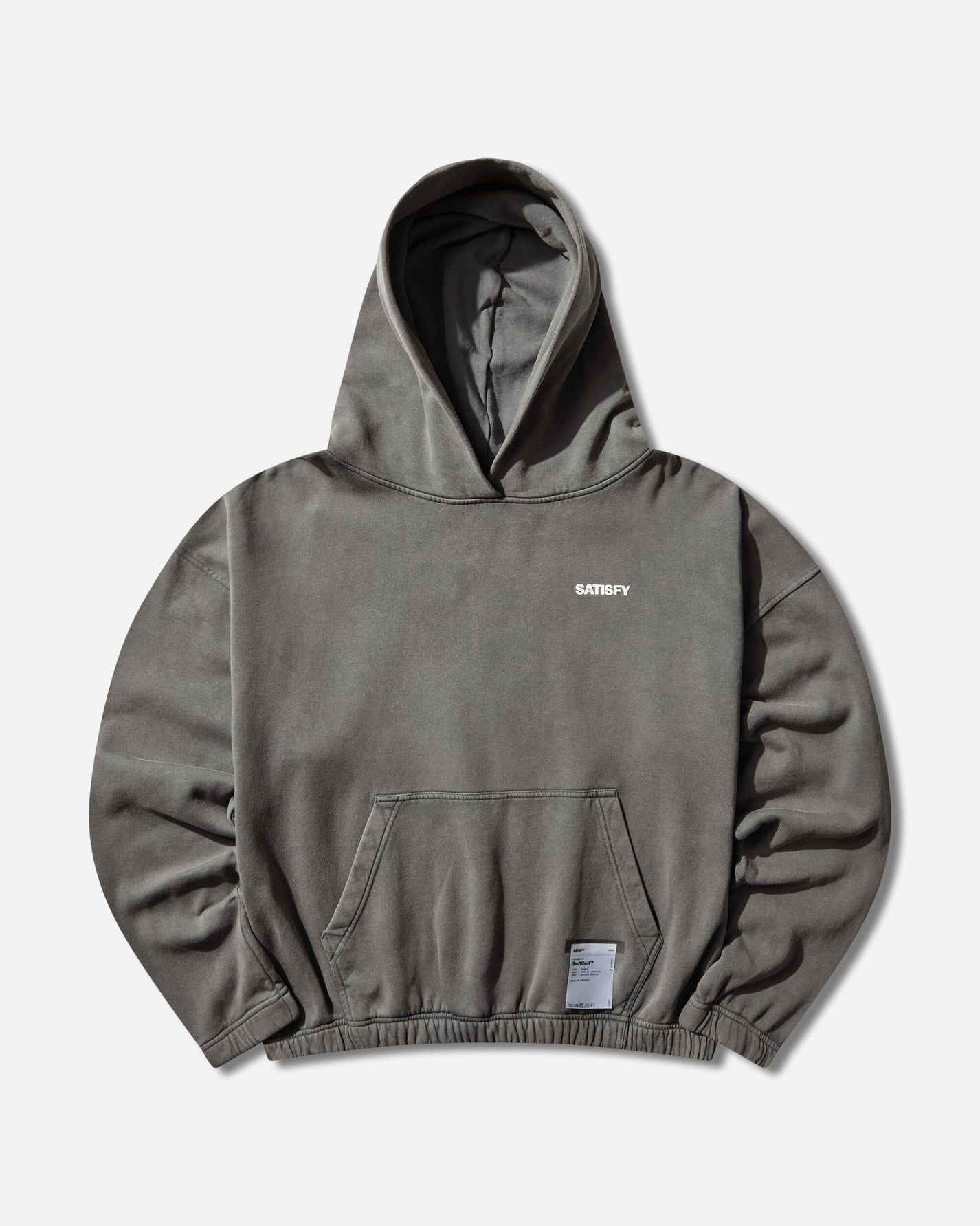 Satisfy Softcell Hoodie Aged Grey Sweatshirts Hoodies 11046 12A02