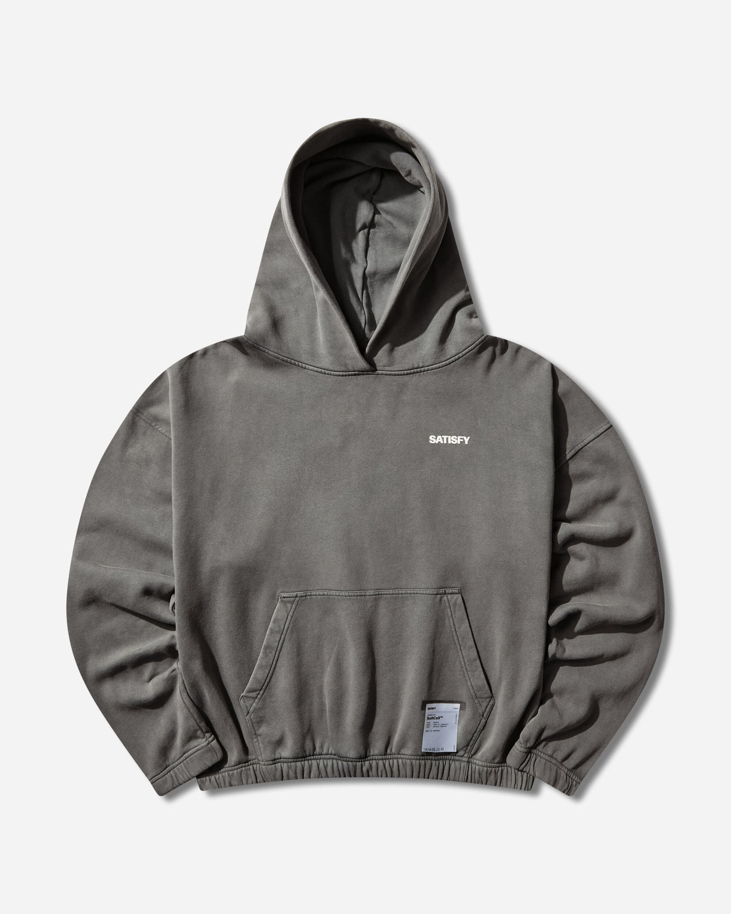 Satisfy Softcell Hoodie Aged Grey Sweatshirts Hoodies 11046 12A02