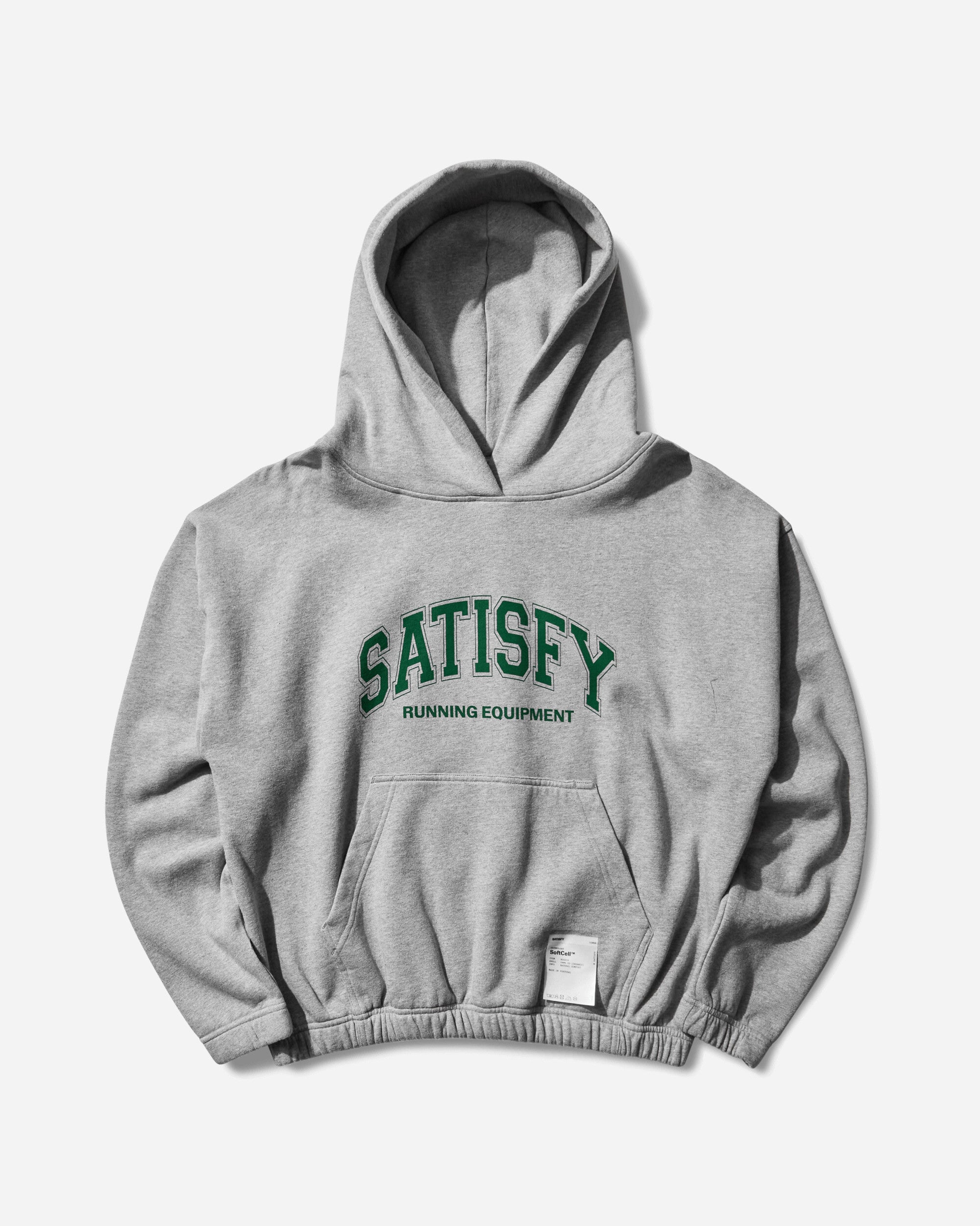 Satisfy SoftCell Hoodie Heather Grey Sweatshirts Hoodies 11046 81004