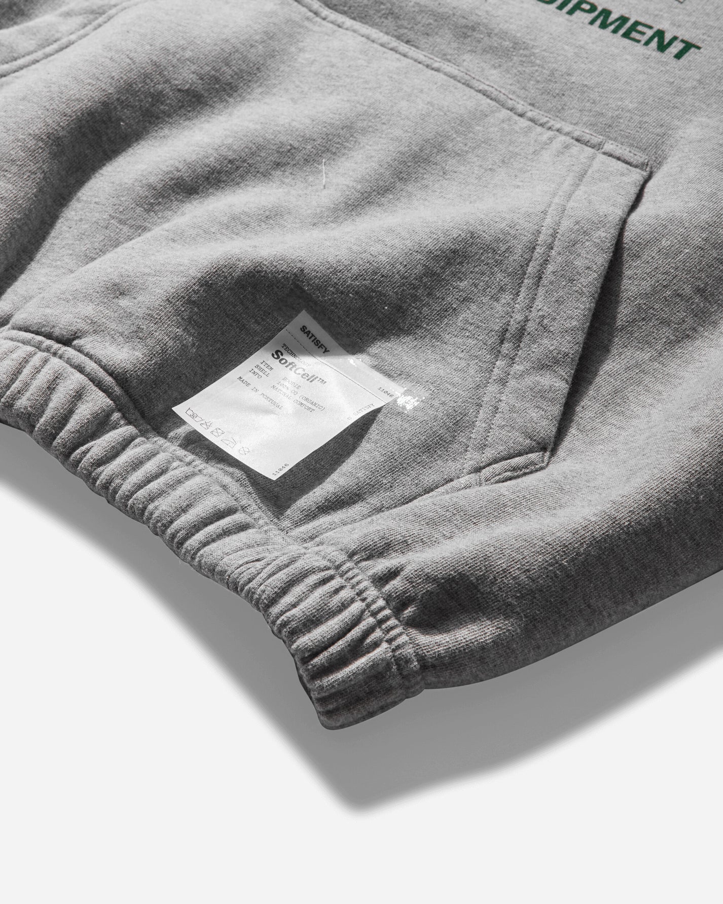 Satisfy SoftCell Hoodie Heather Grey Sweatshirts Hoodies 11046 81004