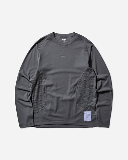 Satisfy FuzzFleece Octa Long Tee Dark Shadow T-Shirts Longsleeve 11063 88201