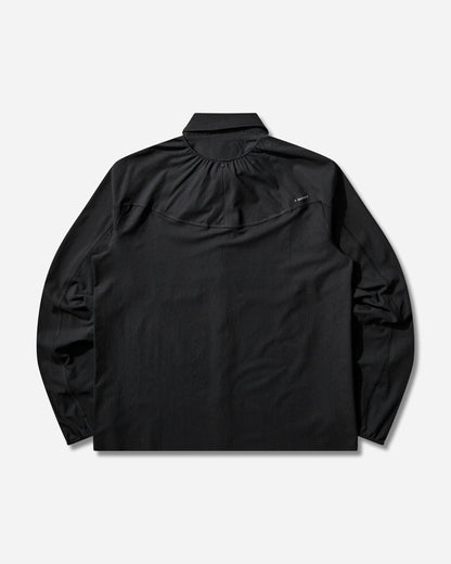 Satisfy Peaceshell River Shirt Black Shirts Longsleeve Shirt 11017 00000