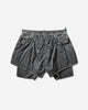 Satisfy Rippy 3" Trail Shorts Aged Black Shorts Short 12042 00A00