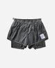 Satisfy Rippy 3" Trail Shorts Aged Black Shorts Short 12042 00A00