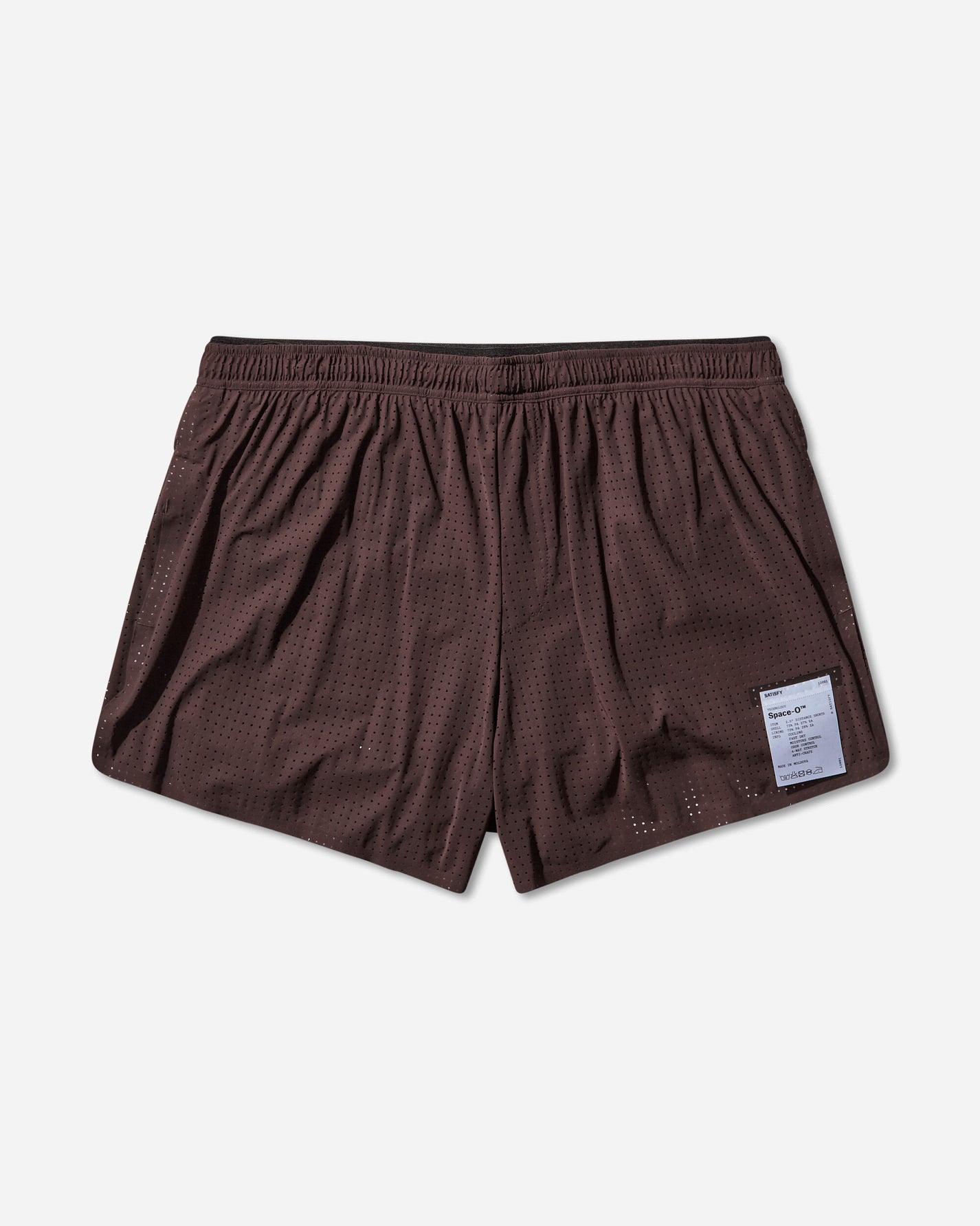 Satisfy Space‑O 2.5 Distance Shorts Deep Mahogany Shorts Short 12001 DM
