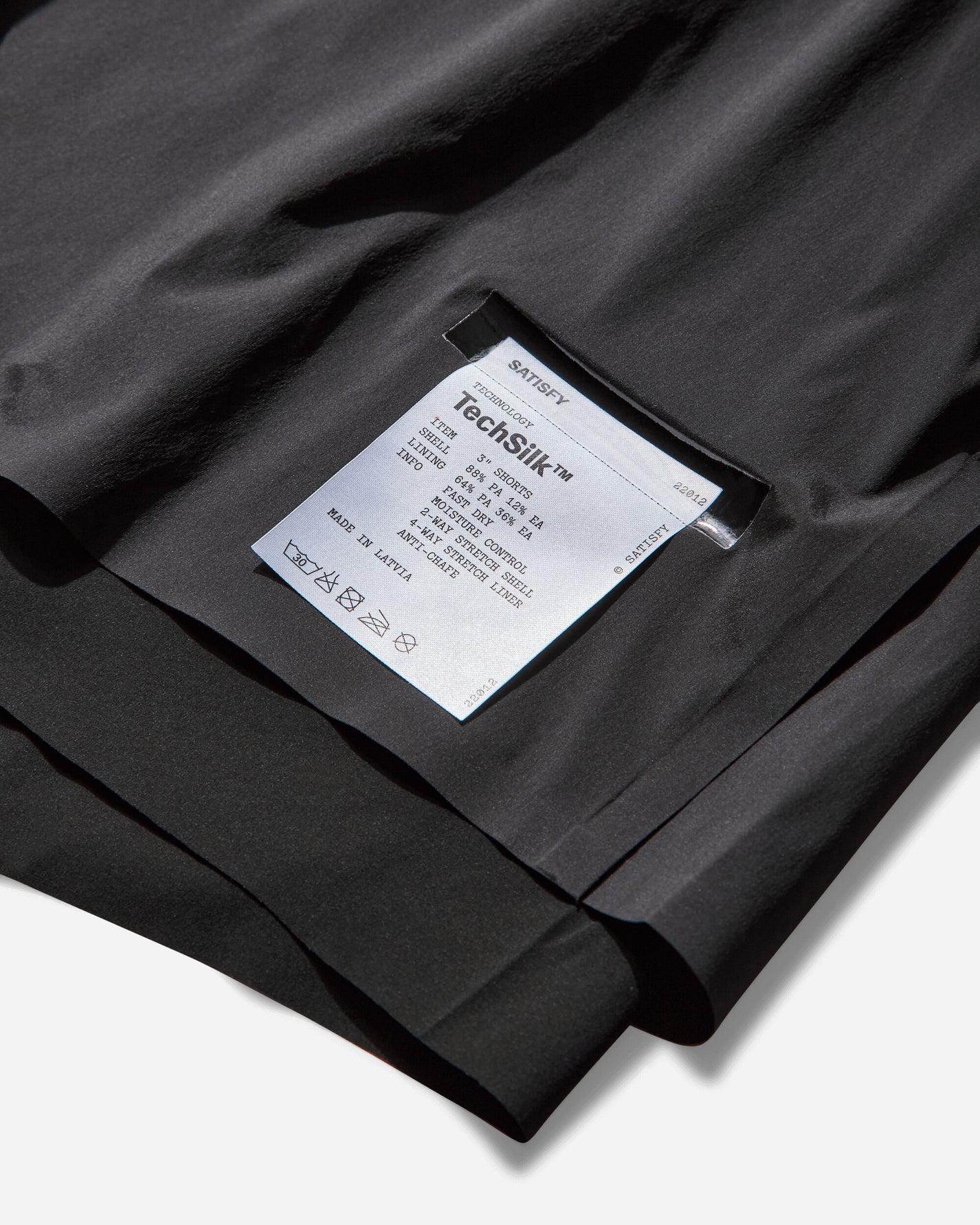 Satisfy Techsilk 2.5 Shorts Black Shorts Short 22012 00000