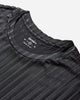 Satisfy AuraLite Pleated Long Tee Black T-Shirts Shortsleeve 11068 00001