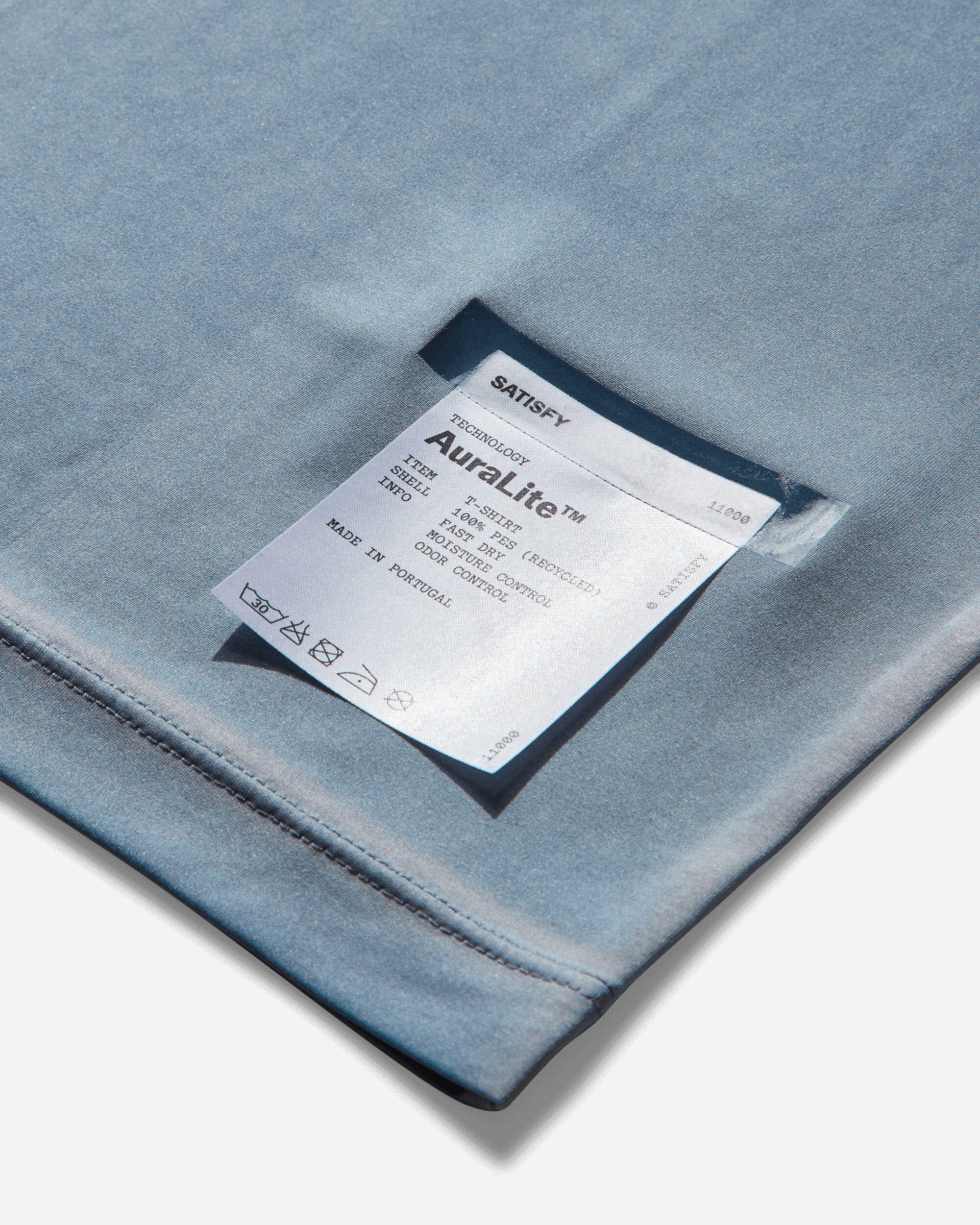 Satisfy Auralite T-Shirt Pigment Slate T-Shirts Shortsleeve 11000 69D01