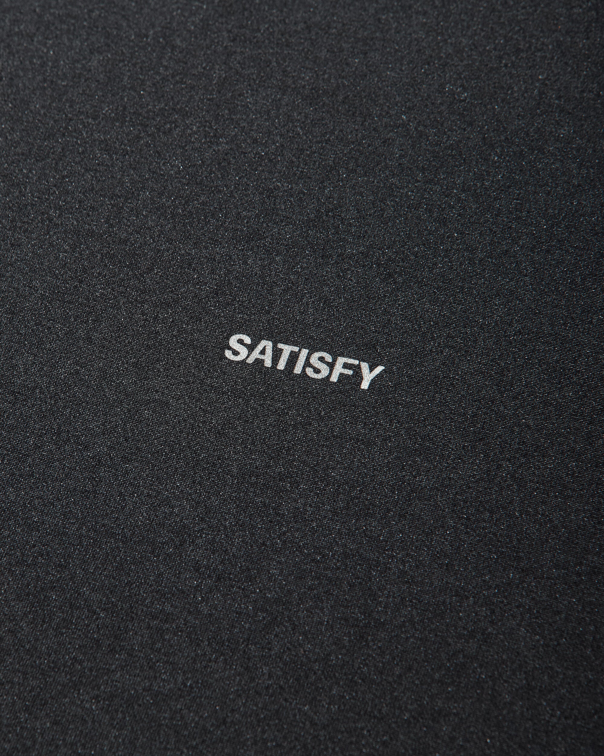 Satisfy Auralite T Shirt Black SA T-Shirts Shortsleeve 11000 00001