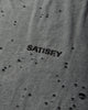 Satisfy Mothtech Muscle Tee Faded Black T-Shirts Shortsleeve 11005 01A05