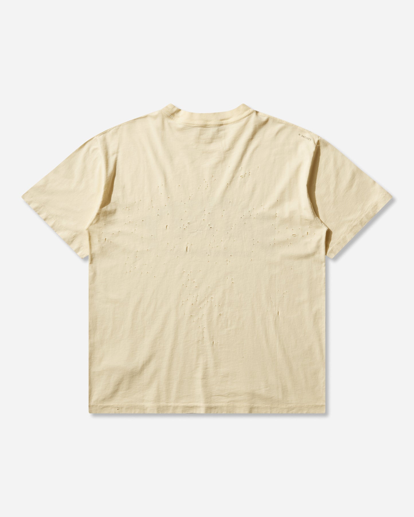 Satisfy Mothtech T Shirt Aged Transparent Yellow T-Shirts Shortsleeve 11006 41A04