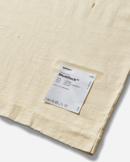 Satisfy Mothtech T Shirt Aged Transparent Yellow T-Shirts Shortsleeve 11006 41A04