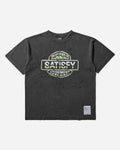 Satisfy Satisfy X Slam Jam Tee Aged Black T-Shirts Shortsleeve 11006 1