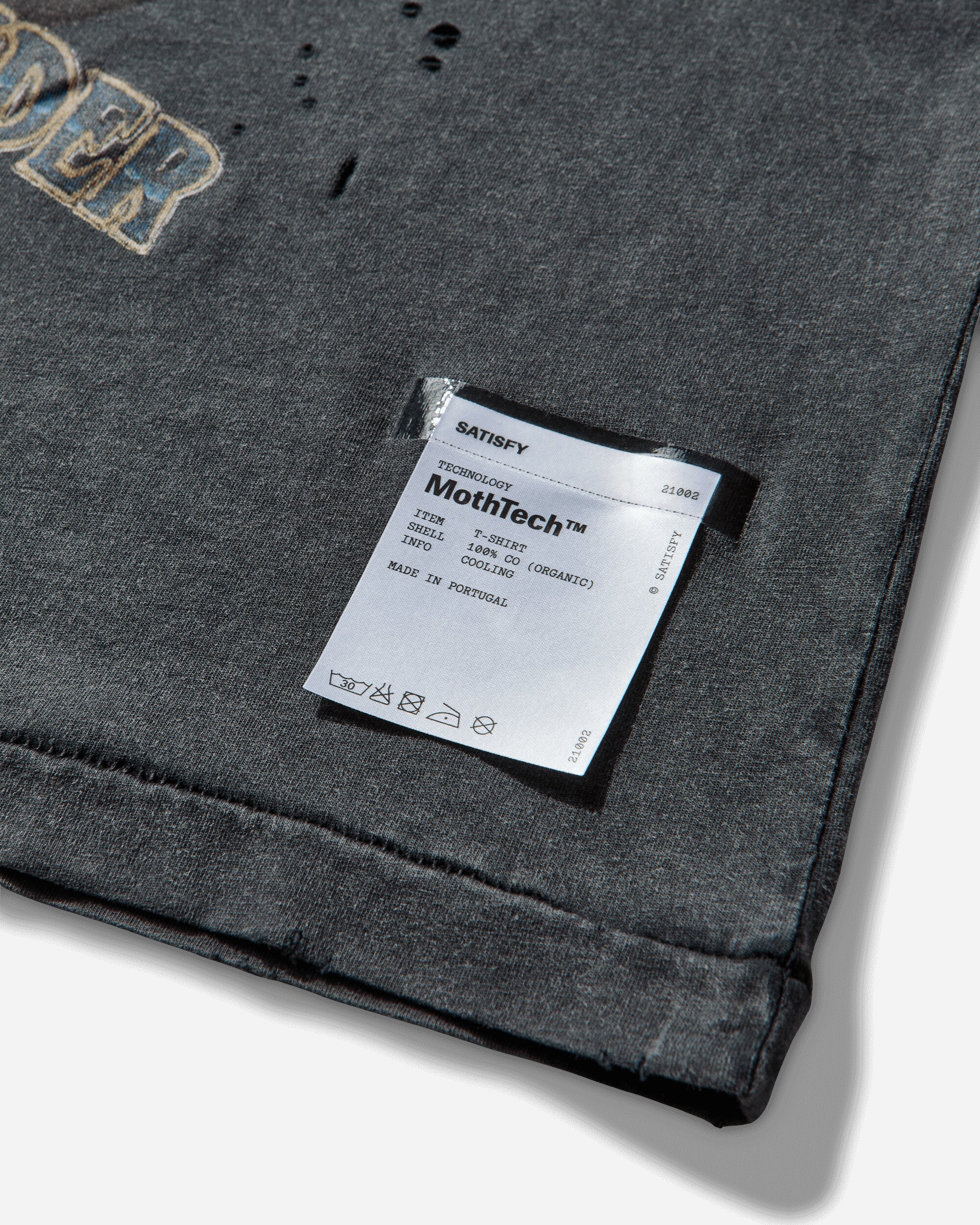 Satisfy Wmns Mothtech T Shirt Aged Black T-Shirts Shortsleeve 21002 00A20