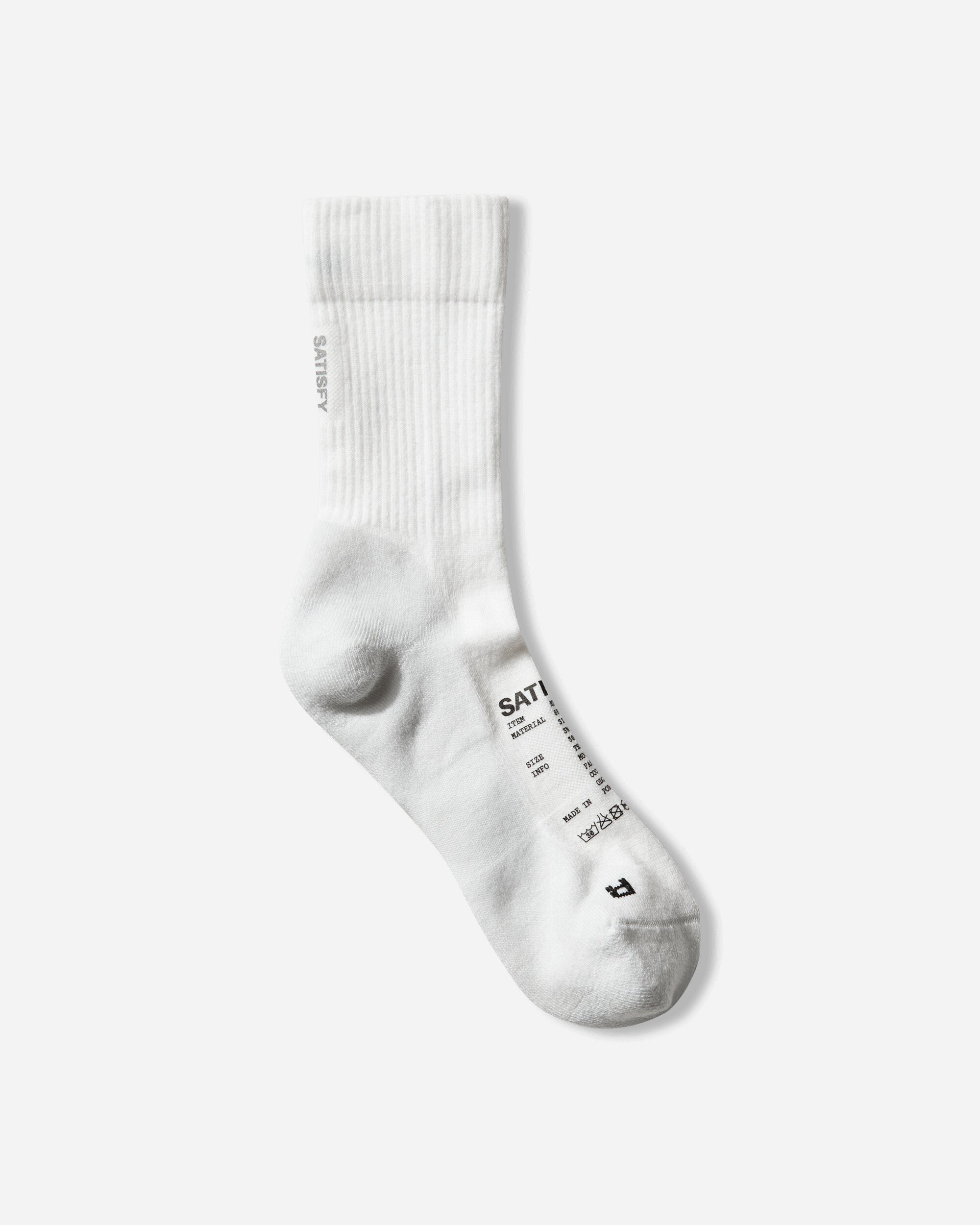 Satisfy Merino Nylon Tube Socks Off White Underwear Socks 32002 11100