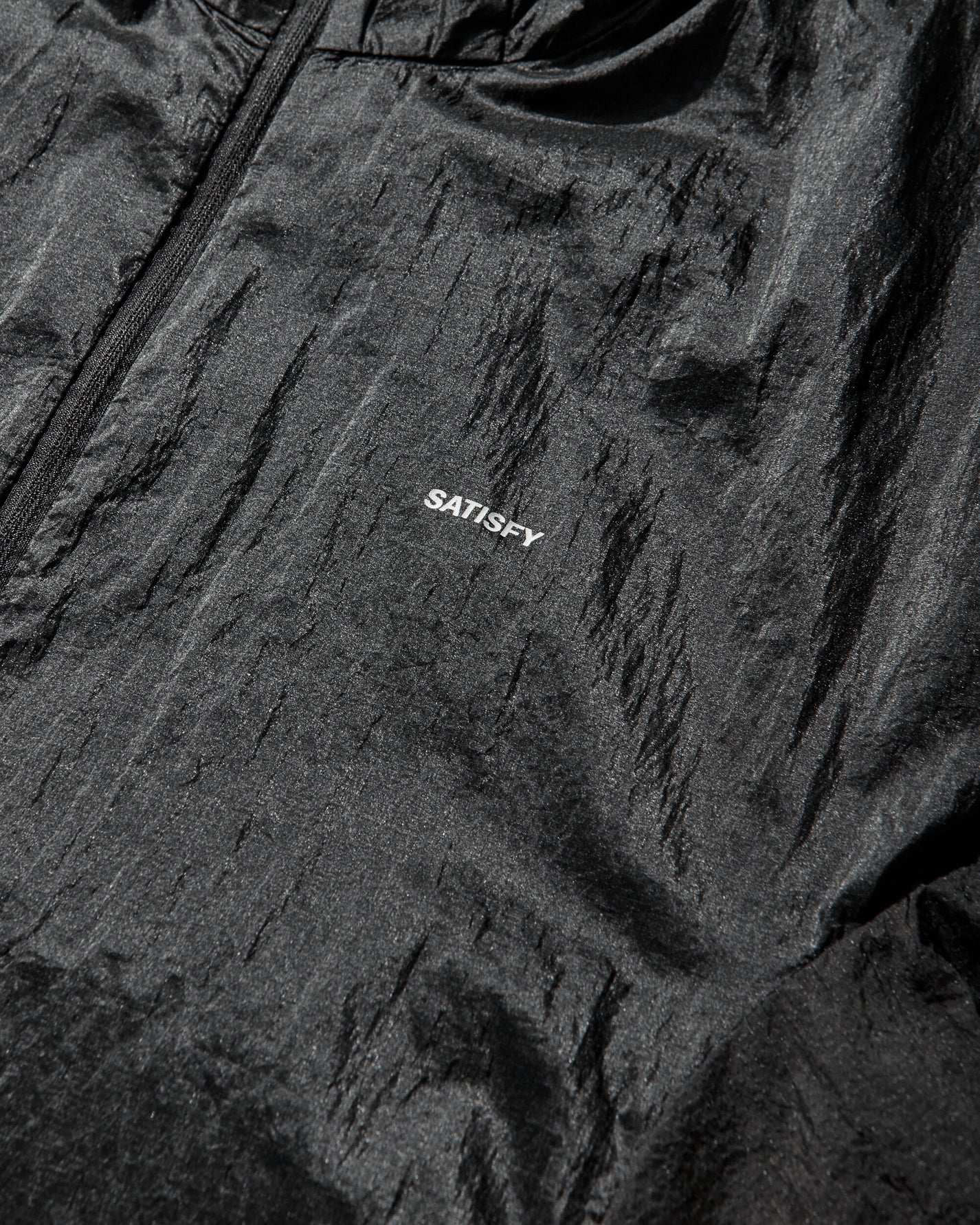 Satisfy Wmns Pertex Diamond Fuse Windbreaker Black SA Coats and Jackets Windbreakers 21023 00001