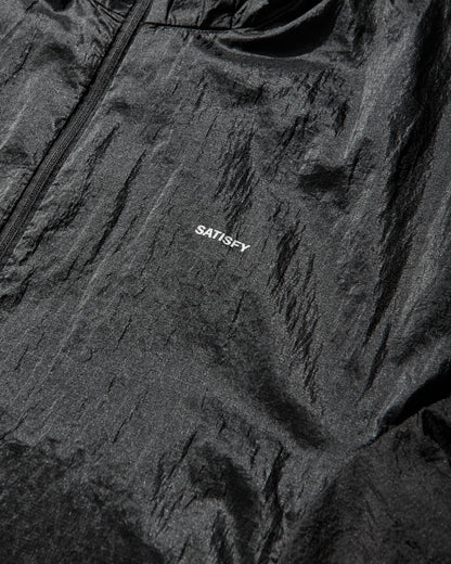 Satisfy Wmns Pertex Diamond Fuse Windbreaker Black SA Coats and Jackets Windbreakers 21023 00001