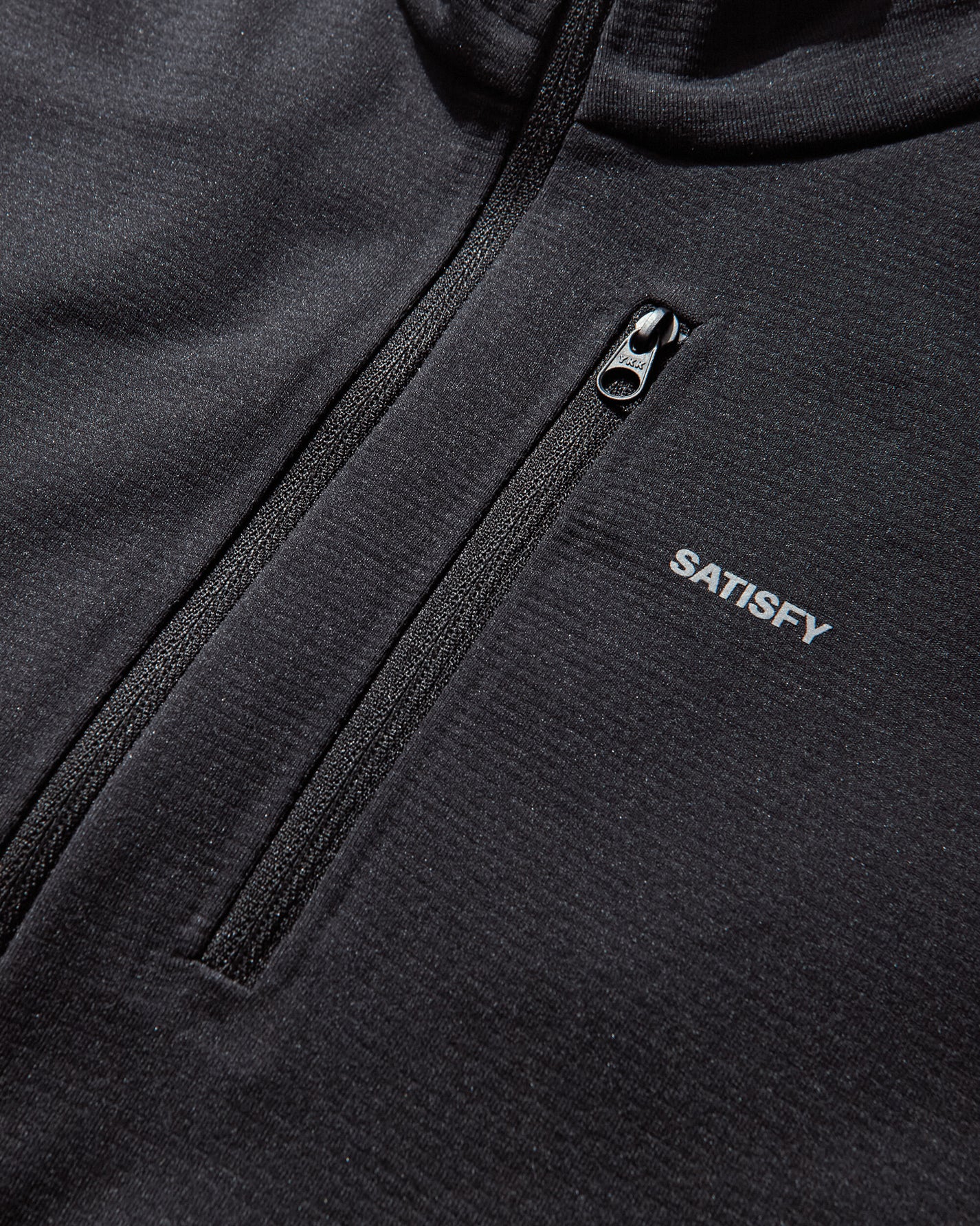 Satisfy FuzzFleece Half-Zip Black Sweatshirts Zip-Ups 11013 RRSA