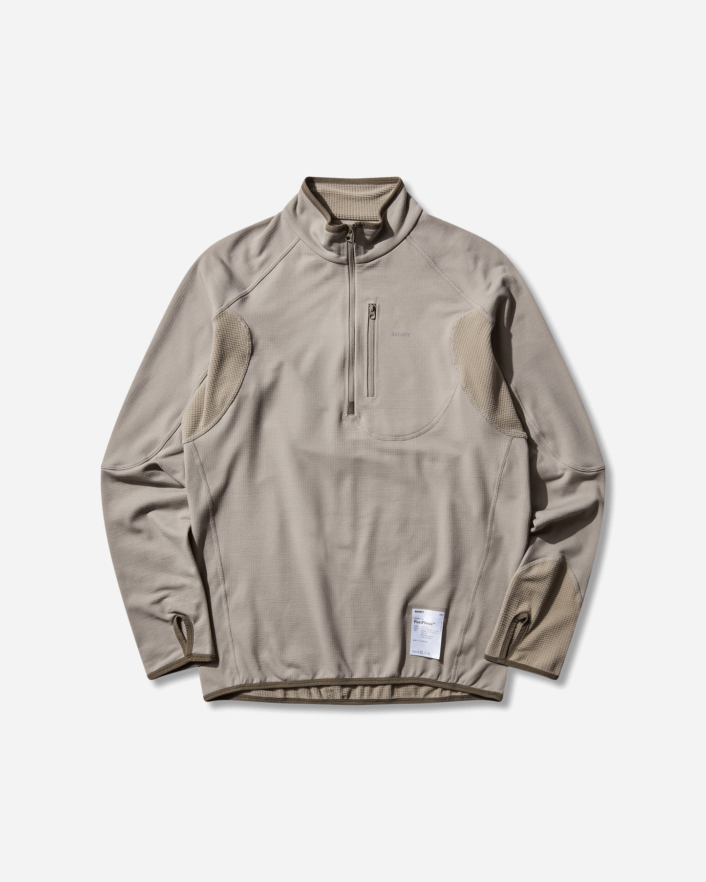 Satisfy FuzzFleece Half-Zip Rock Ridge Sweatshirts Zip-Ups 11013 81401