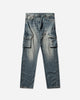 Silas Vintage Wash Cargo Blue Fade Pants Cargo LN-P002A01 BLUEFADE