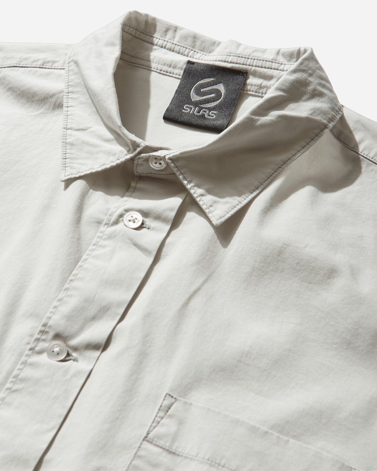 Silas Camp Shirt Off White Shirts Longsleeve Shirt LN-T001A01 OFFWHITE