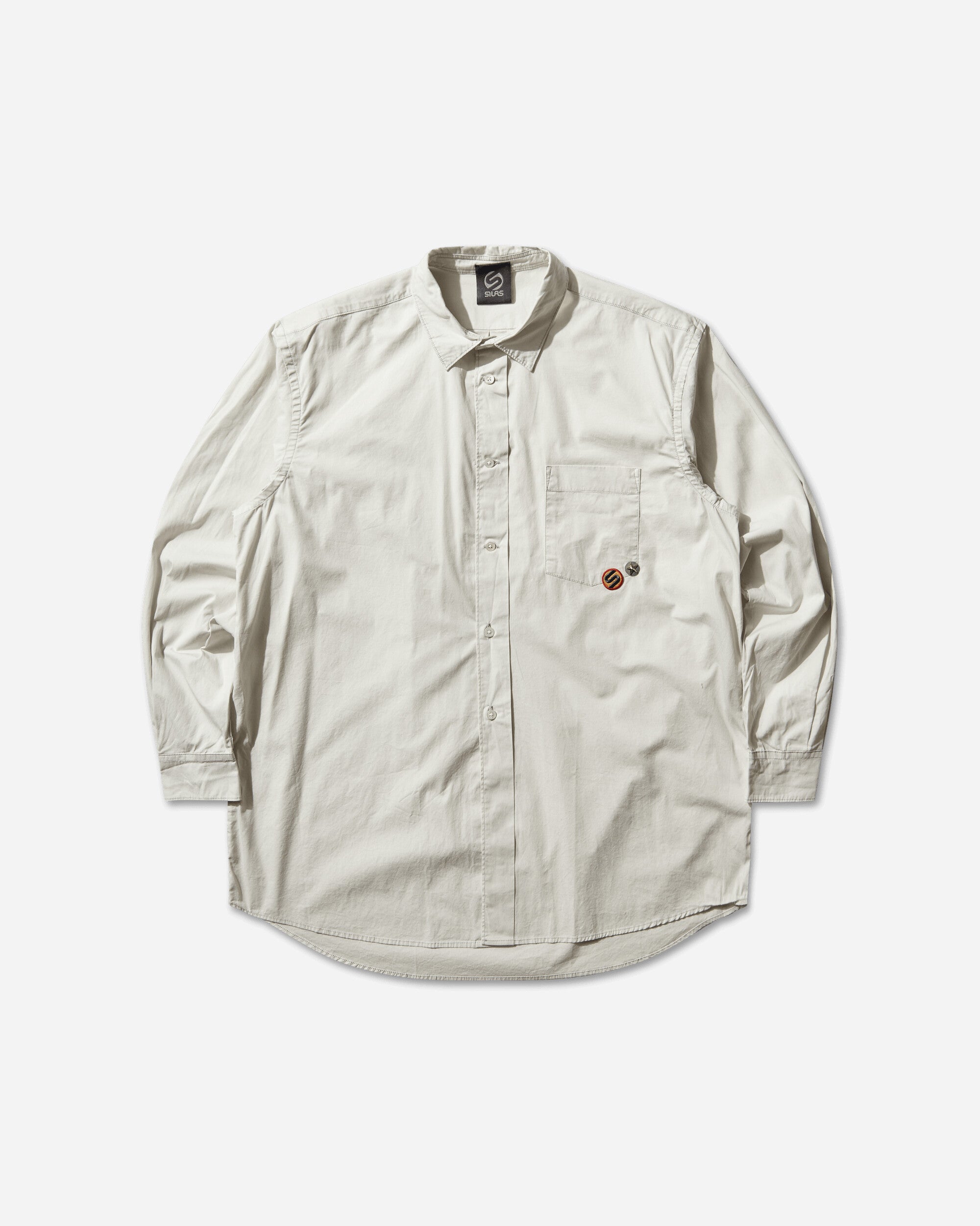 Silas Camp Shirt Off White Shirts Longsleeve Shirt LN-T001A01 OFFWHITE