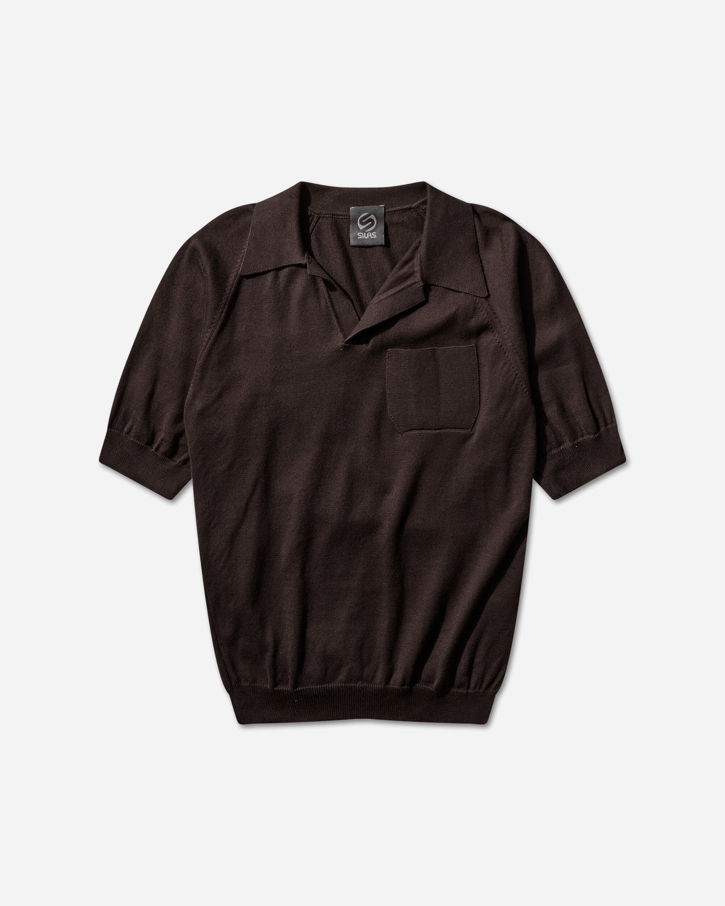 Silas Polo Shirt Brown T-Shirts Polo LN-KN003A01 BROWN