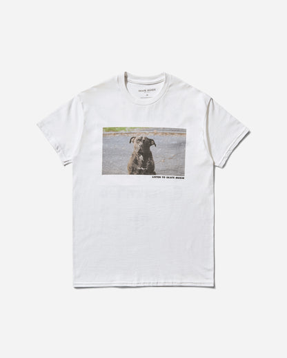 Skate Musik Skate Muzik X Ghost Dog Dog Tee White T-Shirts Shortsleeve GHOSTDOGDOG WHITE