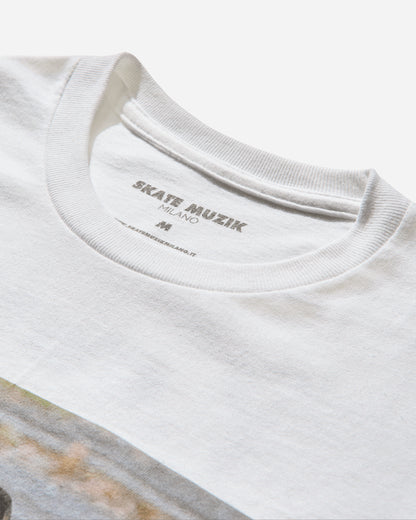 Skate Musik Skate Muzik X Ghost Dog Dog Tee White T-Shirts Shortsleeve GHOSTDOGDOG WHITE