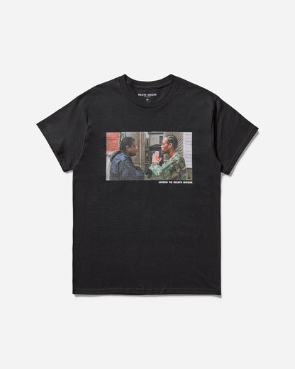 Skate Musik Skate Muzik X Ghost Dog P.E.A.C.E. Tee Black T-Shirts Shortsleeve GHOSTDOGPEACE BLACK