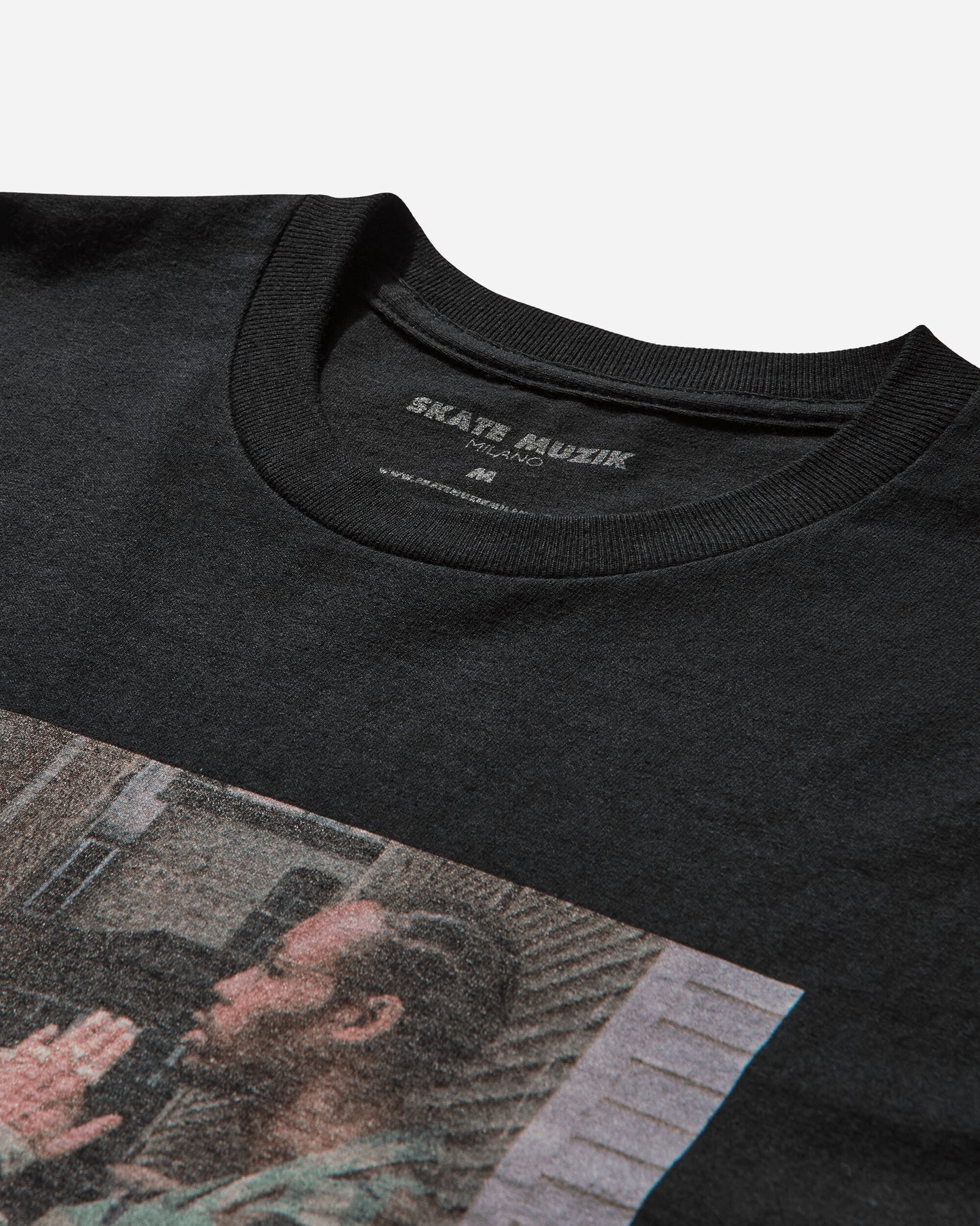 Skate Musik Skate Muzik X Ghost Dog P.E.A.C.E. Tee Black T-Shirts Shortsleeve GHOSTDOGPEACE BLACK