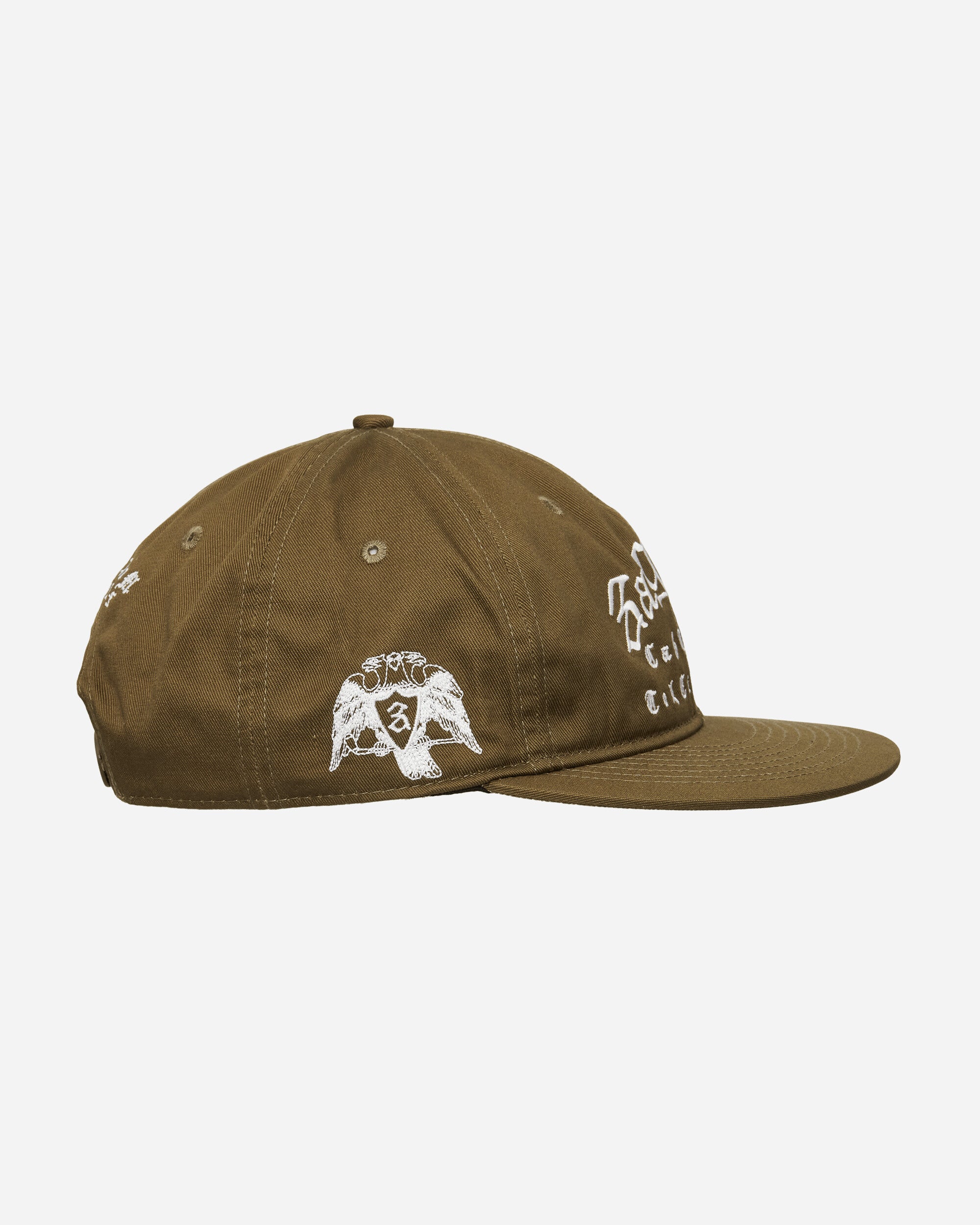 Slam Jam 3Eagles x Slam Jam Cap Olive Hats Caps POSA1H005 OLV
