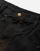 Slam Jam Carhartt x Tintoria Emiliana x Slam Jam "Poor Grade" Single Knee Pant Black Rinsed Pants Casual I031497 8902