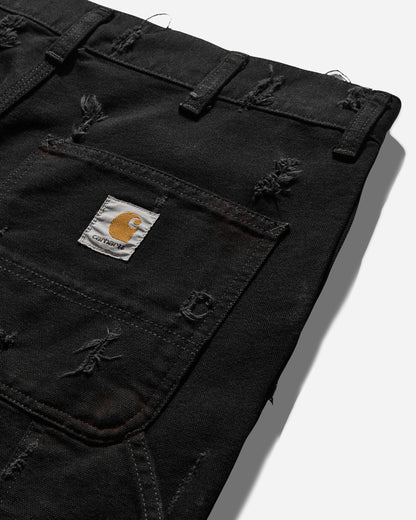 Slam Jam Carhartt x Tintoria Emiliana x Slam Jam "Poor Grade" Single Knee Pant Black Rinsed Pants Casual I031497 8902