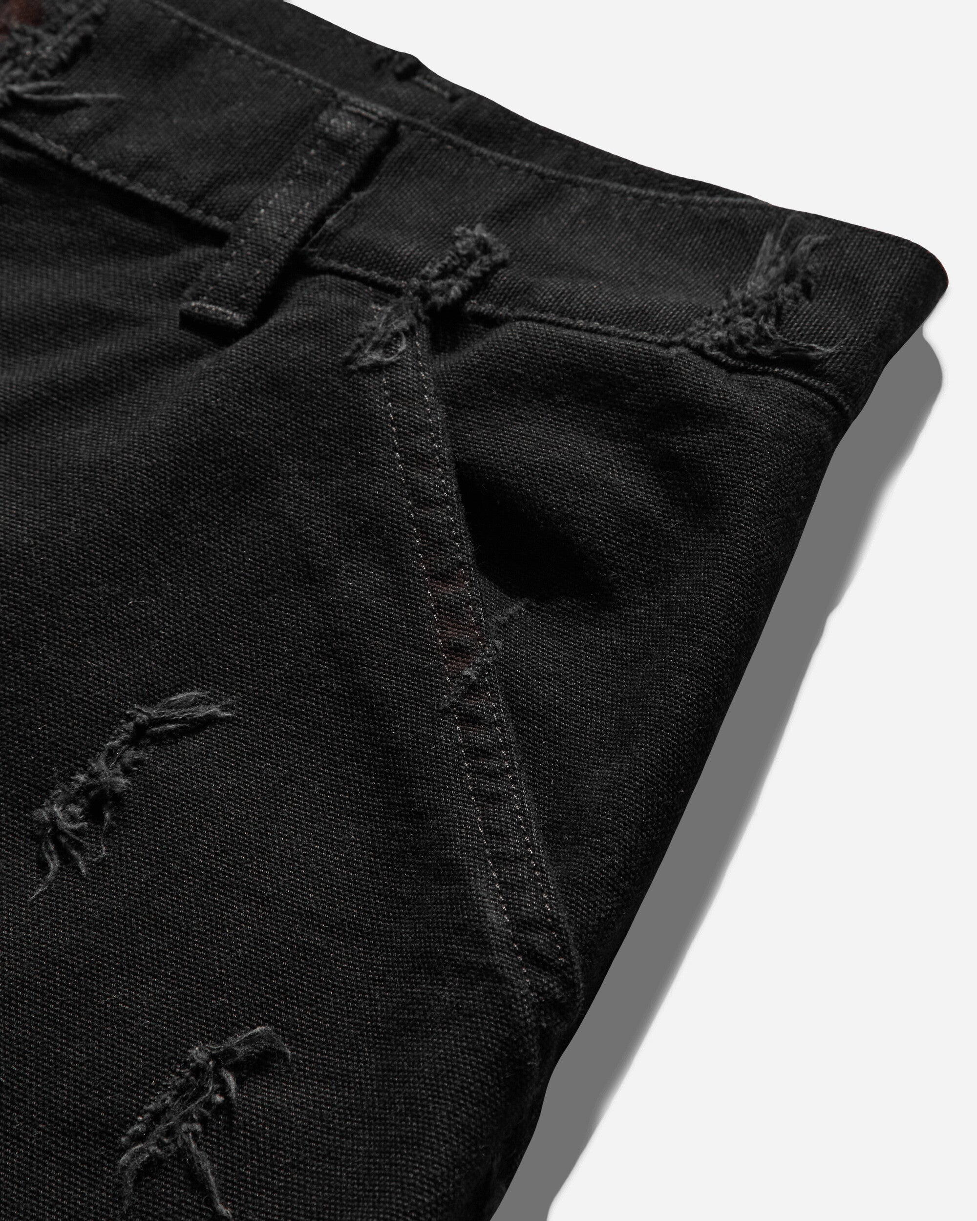 Slam Jam Carhartt x Tintoria Emiliana x Slam Jam "Poor Grade" Single Knee Pant Black Rinsed Pants Casual I031497 8902