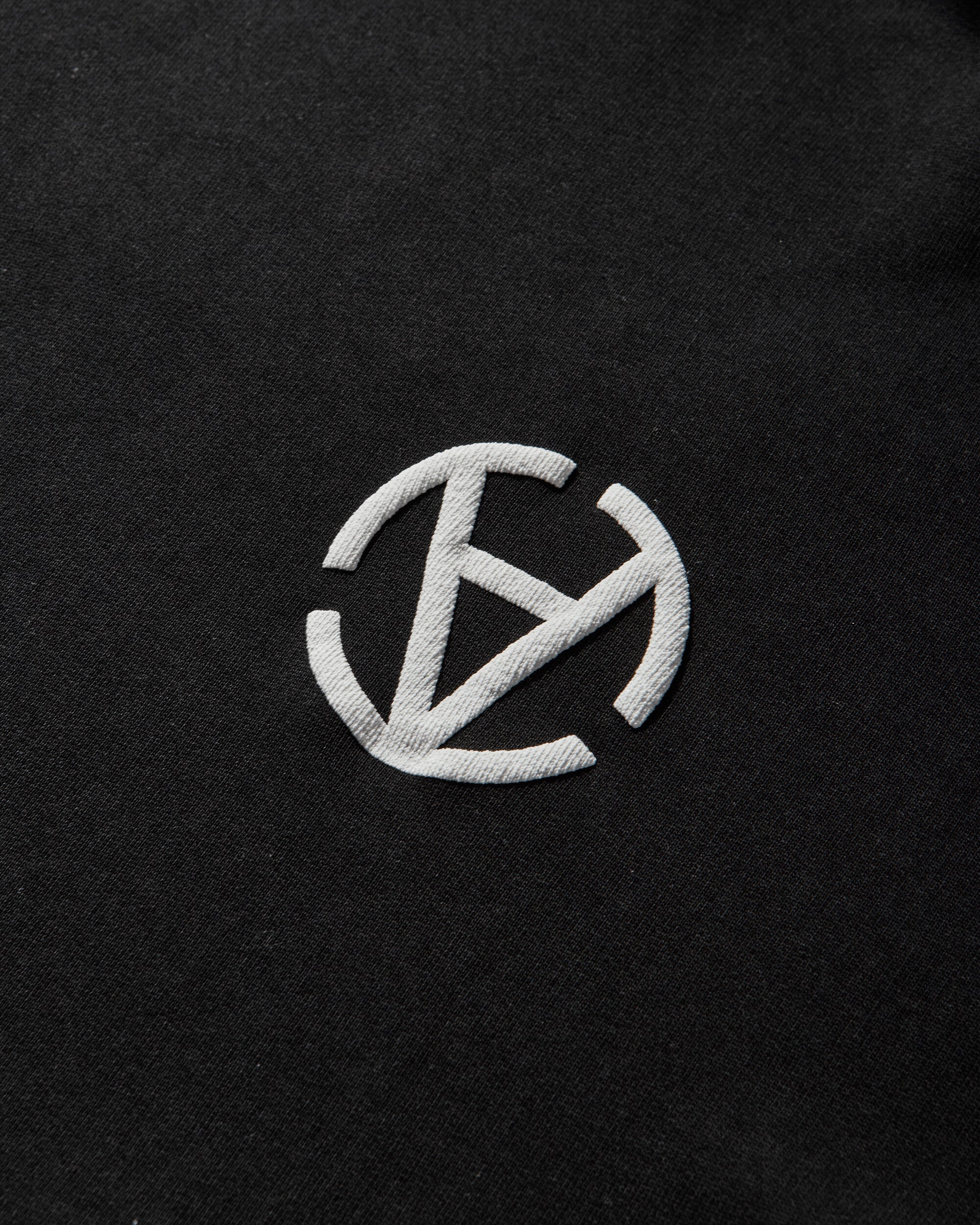 Slam Jam Graphic Hoodie Black Sweatshirts Hoodies BBMW037FA04 BLK0001