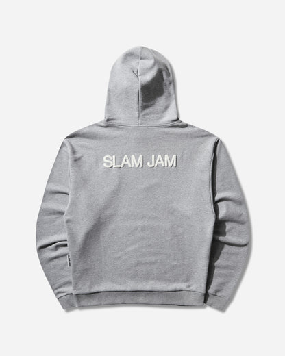 Slam Jam Graphic Hoodie Melange Sweatshirts Hoodies BBMW038FA05 GRY0019