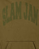Slam Jam Panel Hoodie Green Brown Sweatshirts Hoodies SBM0015FA07 GRNBW01