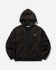 Slam Jam Carhartt x Tintoria Emiliana x Slam Jam "Poor Grade" Hooded American Script Jacket Black Coats and Jackets Jackets I028279 89XX