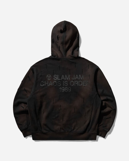 Slam Jam Carhartt x Tintoria Emiliana x Slam Jam "Poor Grade" Hooded American Script Jacket Black Coats and Jackets Jackets I028279 89XX
