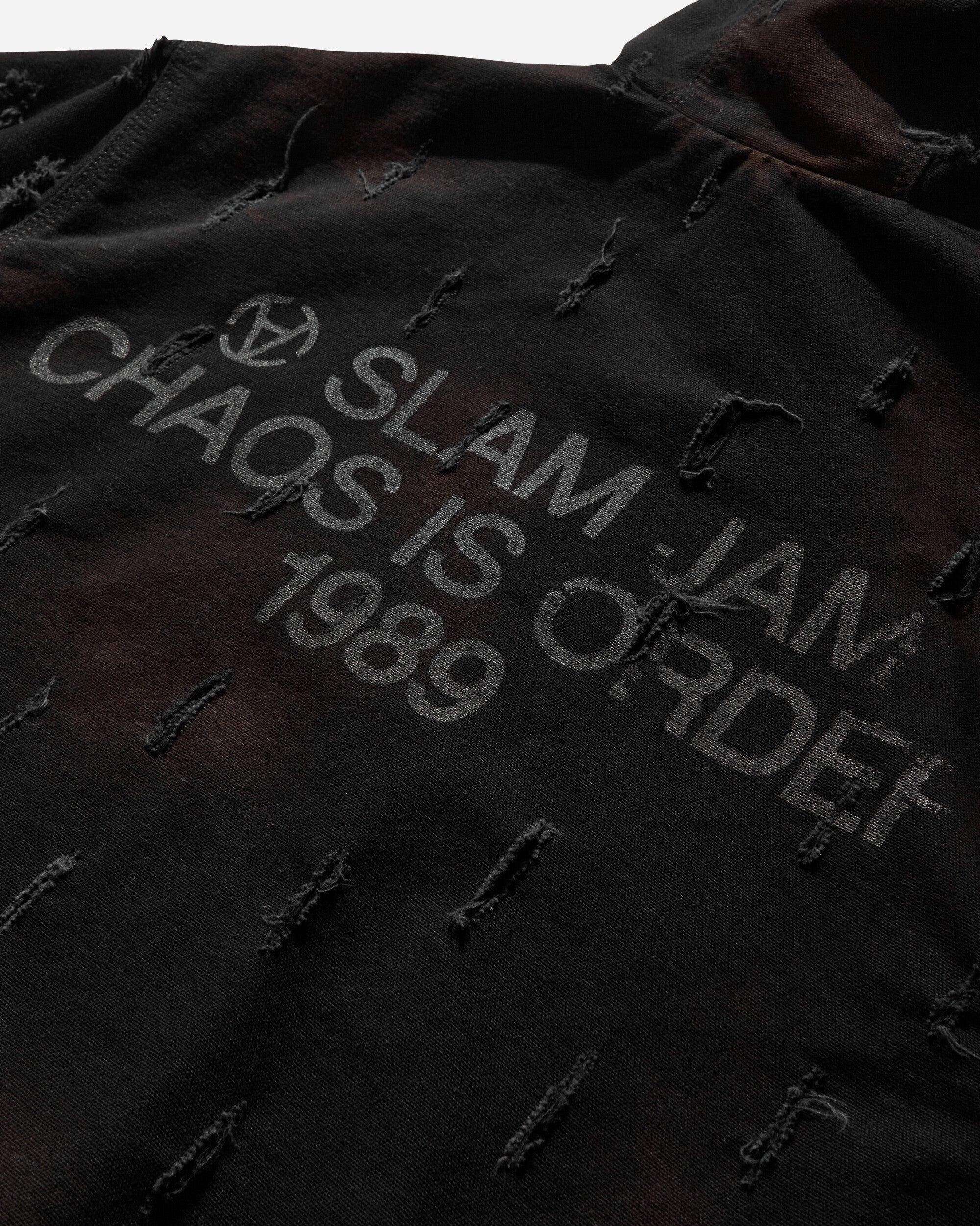 Slam Jam Carhartt x Tintoria Emiliana x Slam Jam "Poor Grade" OG Active Jacket Black Rinsed Coats and Jackets Jackets I023083 8902