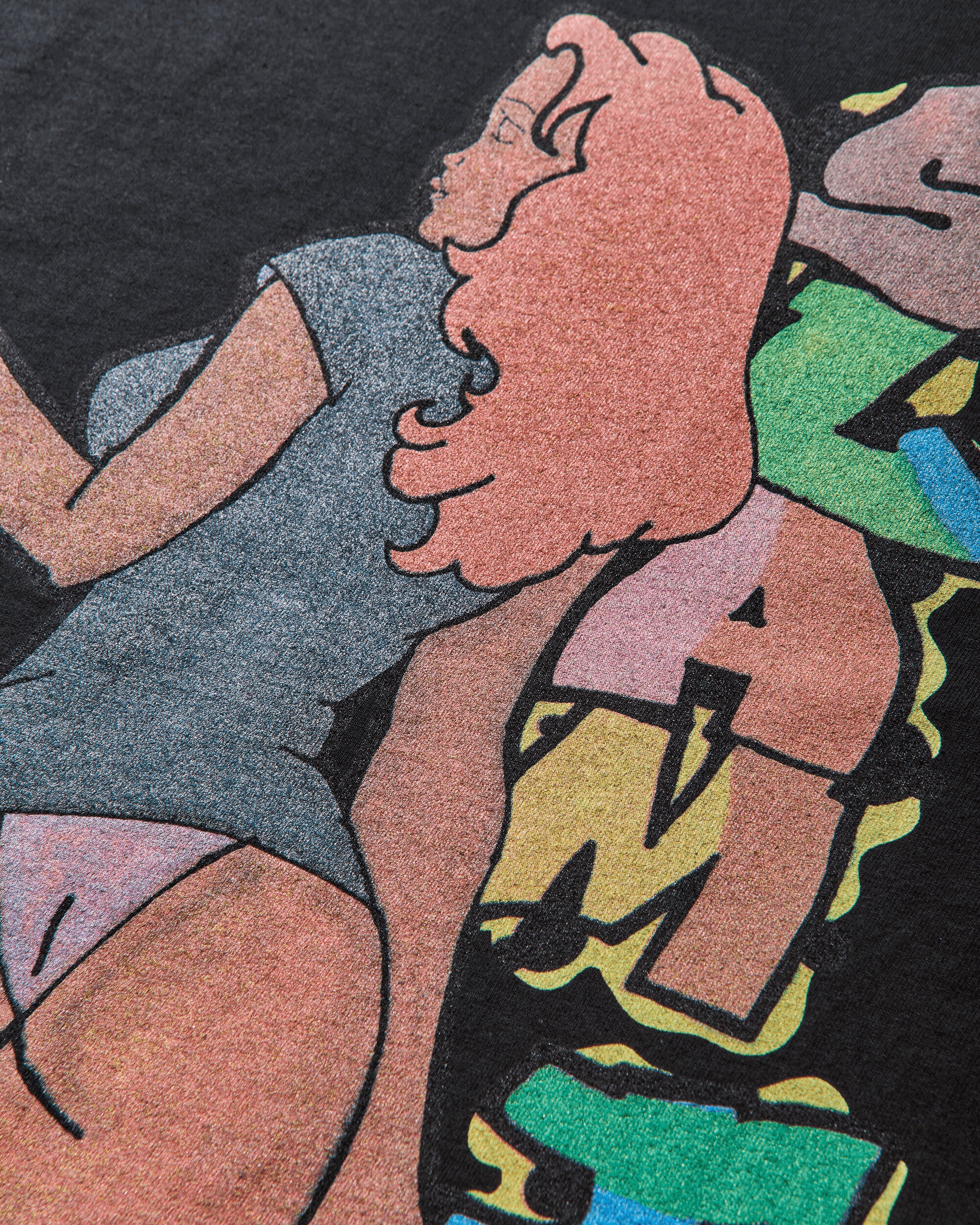 Slam Jam Andre Thompson X Slam Jam T-Shirt Black T-Shirts Shortsleeve SJANDRETEE1 BLK