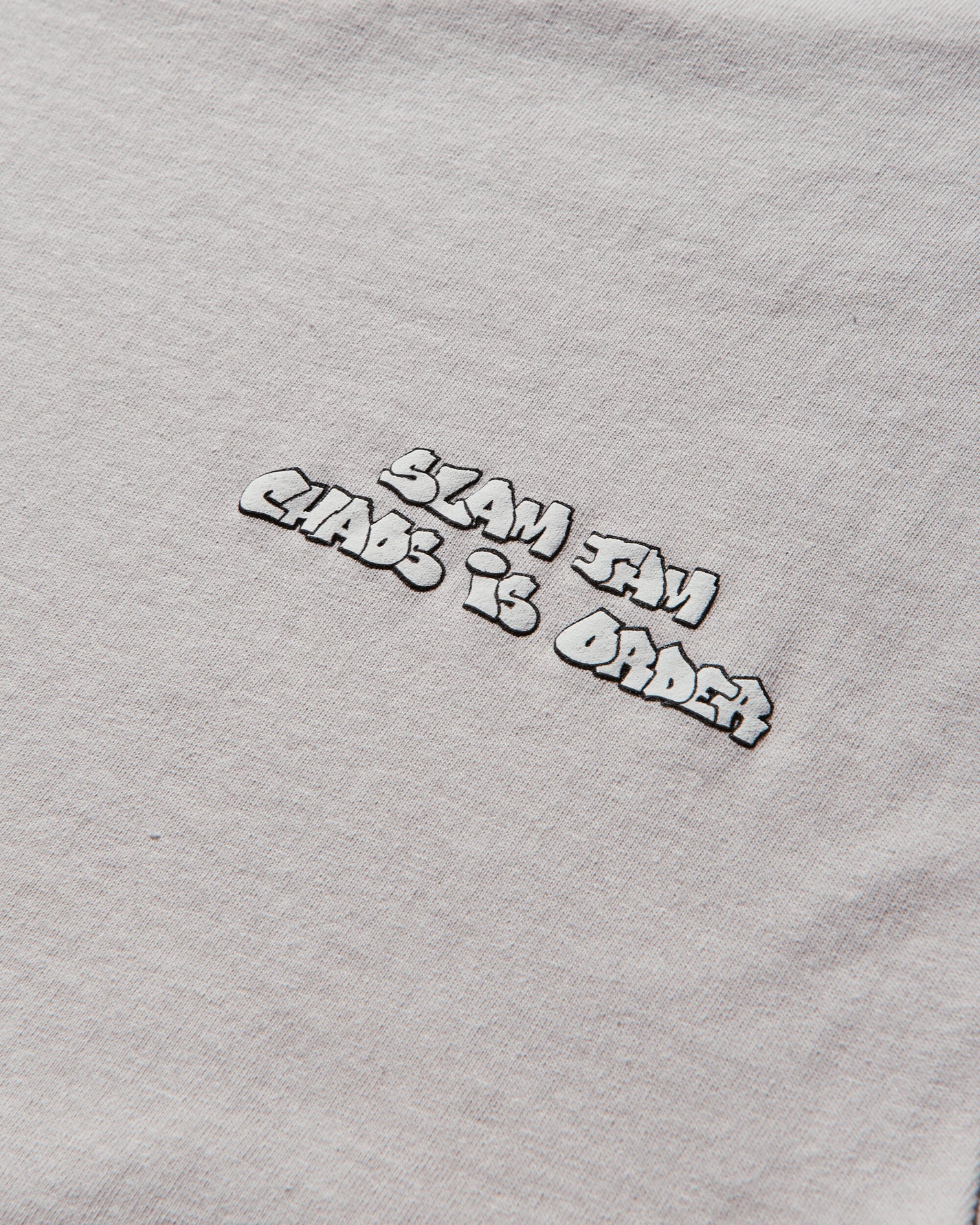 Slam Jam Andre Thompson X Slam Jam T-Shirt Grey T-Shirts Shortsleeve SJANDRETEE2 GRY